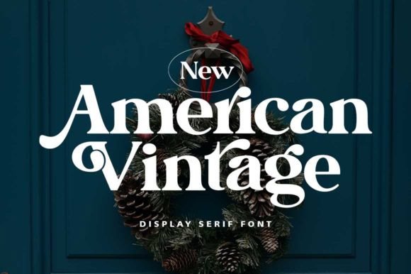 American Vintage: The Serif Font with Timeless Character