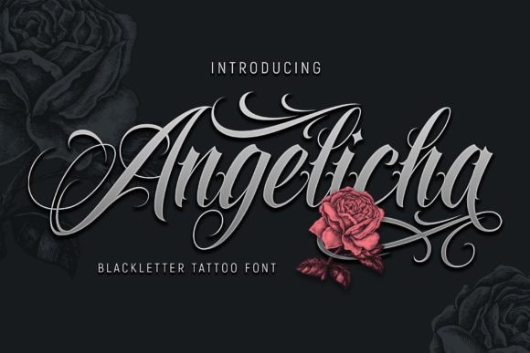 Angelicha: The Modern Edge of Blackletter for Bold Branding