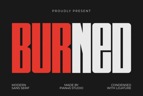 Burned: The Gritty Typeface for Bold Branding