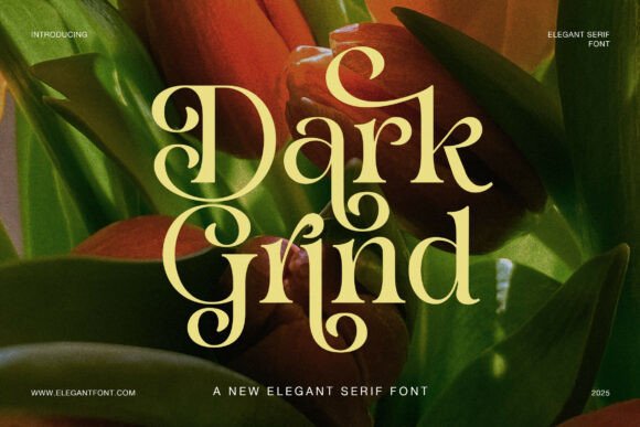 Dark Grind: Mastering Bold Contrast in Display Typography