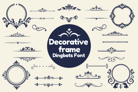 Decorative Frame: Elevating Your Design with Typographic Borders