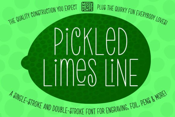Explore the Playful Potential of Pickled Limes Line