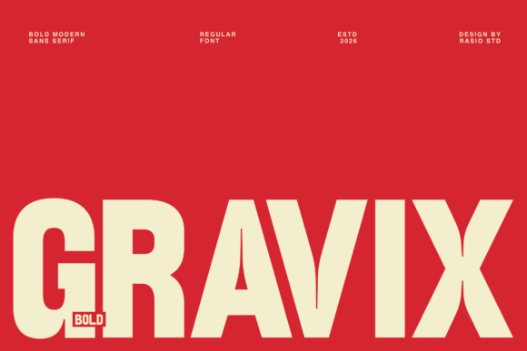 Gravix: A Modern Sans Serif for Impactful Design