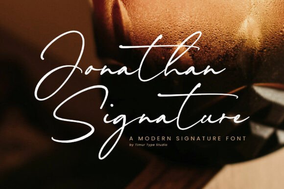 Jonathan Signature: Your Modern Signature Font for Elegant Branding