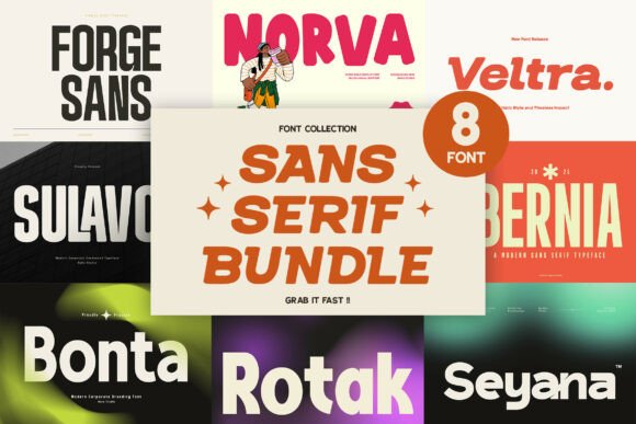 Modern Branding Power: The Sans Serif Bundle Collection