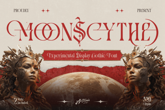 Moonscythe: The Gothic Font Forged in Moonlight