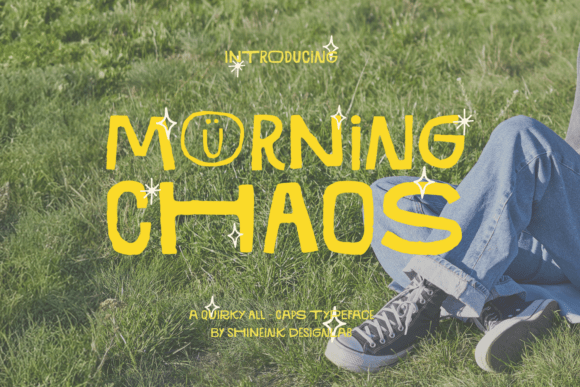 Morning Chaos: The Bold Display Typeface for Creative Brands
