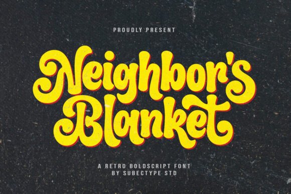 Neighbor's Blanket: The Warm Retro Font for Modern Designs