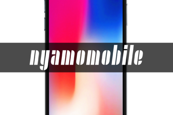 Nyamomobile: A Modern Display Font with an Inclined Edge