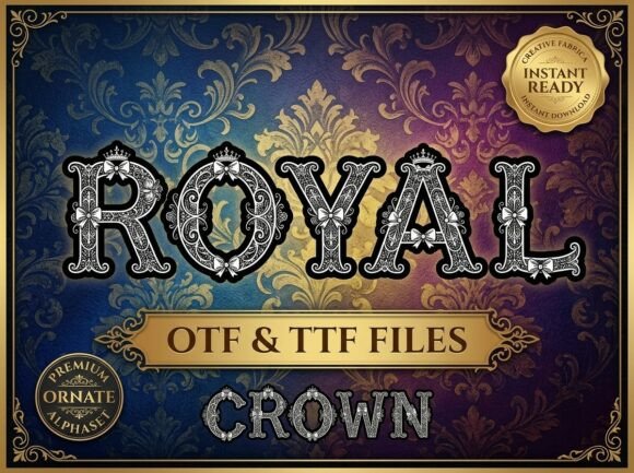 Royal: The Ornate Display Font for Majestic Designs
