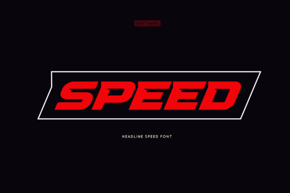 Speed: The Bold Display Font That Commands Attention