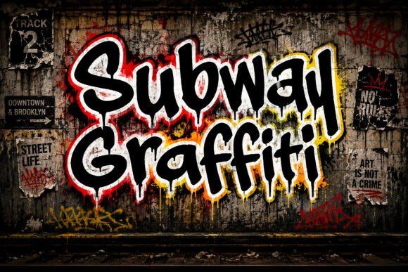 Subway Graffiti: The Definitive Font for Urban Design
