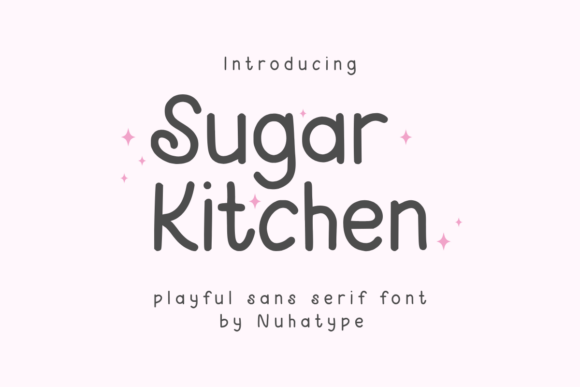 Sugar Kitchen: The Elegant Minimalist Typeface for Creative Brands