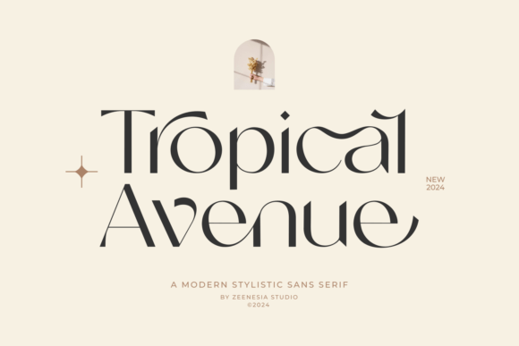 Tropical Avenue: Injecting Modern Chic into Your Creative Projects