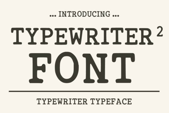 Typewriter2: Capturing Timeless Charm in Your Projects