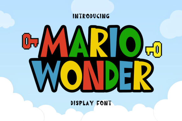 Unlocking Creative Potential with the Mario Wonder Font